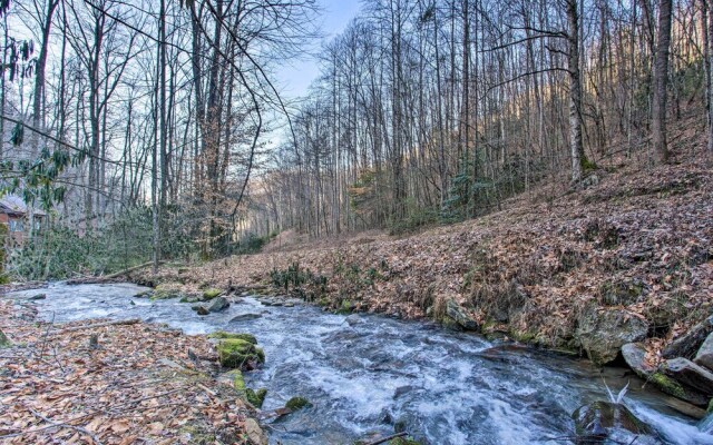 Creekside Cabin w/ Deck by Hiking Trails & Fishing