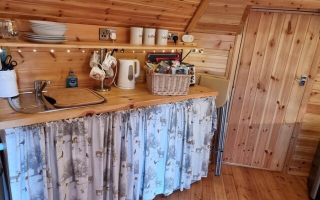Cozy Cabin With Hot Tub Retreat in Anglesey