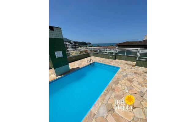 Thel Ubatuba - Poucos passos da Praia Grande, Piscina, Churrasqueira 80 metros