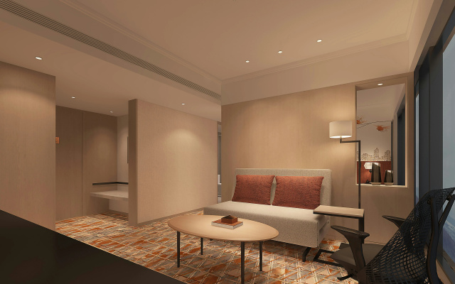 Hilton Garden Inn Guangzhou Tianhe – Guest Rooms – Guangzhou