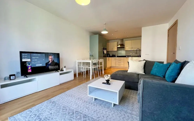 Modern 2-bed Dartford - Free Parking & Fast Wifi