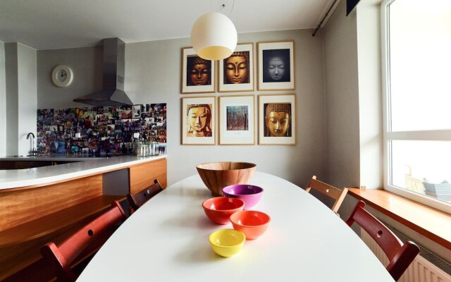 Apartament z widokowymi tarasami