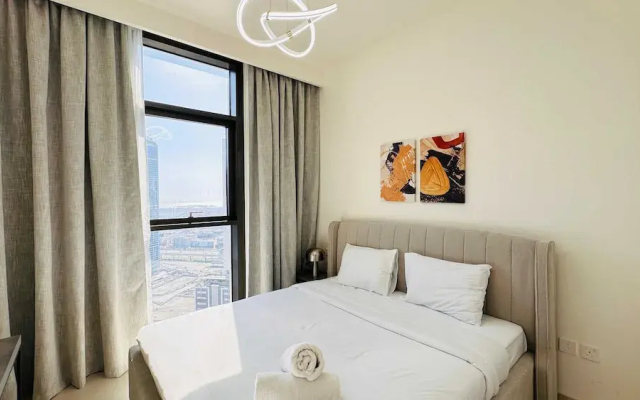 OYO HOME 1350 Premium 1-bed Apt Burj Crown - Apartment in ดูไบ - Photo 3