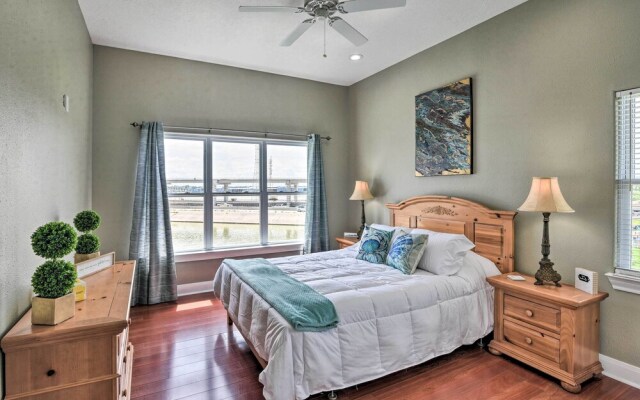 Secluded Seabrook Waterfront Home w/ Patio!
