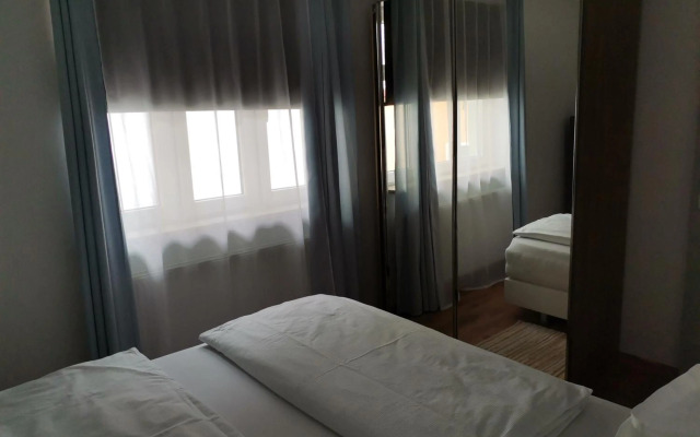 Ferienwohnung mit Aussicht auf die Burg