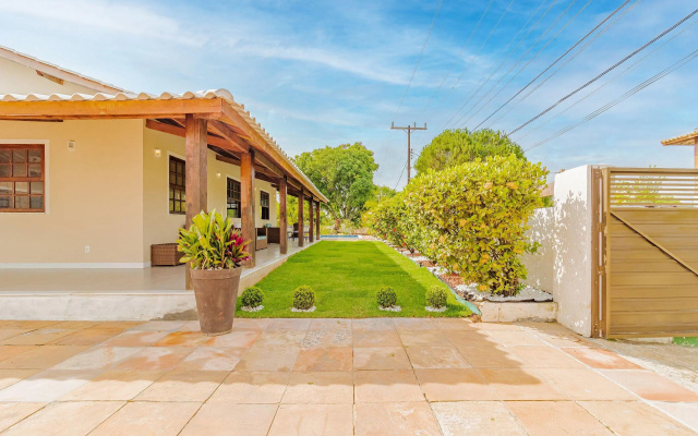 Gb77 ótima Casa 5 Quartos Com Piscina E Churrasqueira   Guarajuba