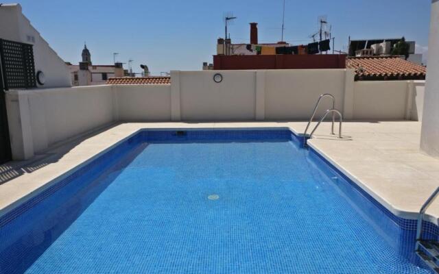 Atico terraza privada piscina centro ac nuevo 1hab