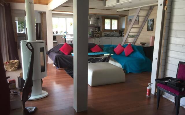 Chalet Ferme de Taussat avec spa & forêt