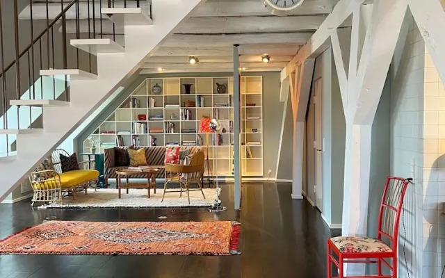The Apartment Upstairs Canal Penthouse in Copenhagen