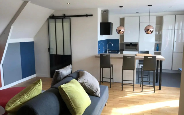 Appartement duplex, Tours centre