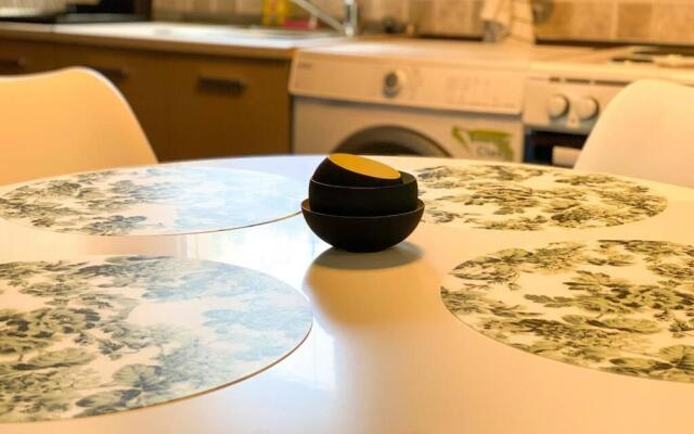 Green apartment with view