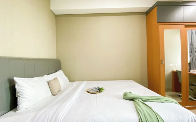 Warm And Cozy Living Studio Apartment At B Residence