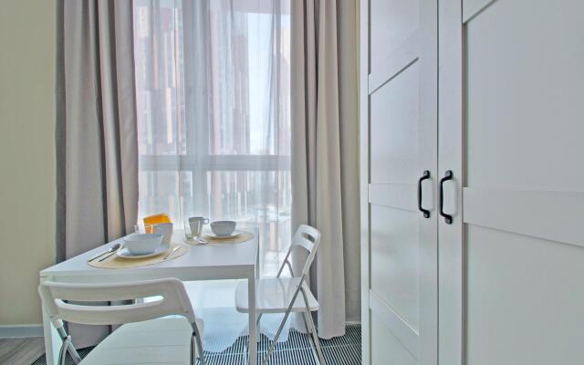 In an apartment on Vyborgskaya Street