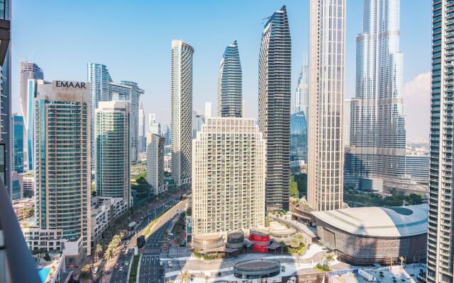 Stayis-1BR Stunning View of Burj khalifa