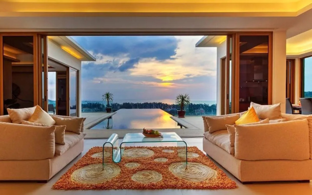 Hilltop Wow 4br Seaview Pool Villa at Naithon Beach