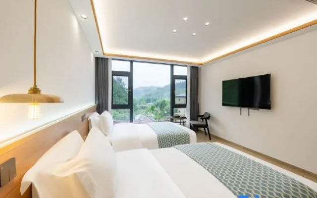 Anji Huitao Ju · Wilderness Starry Sky · Cooking Tea Around the Stove · Vacation Homestay Villa – Guest Rooms – Huzhou