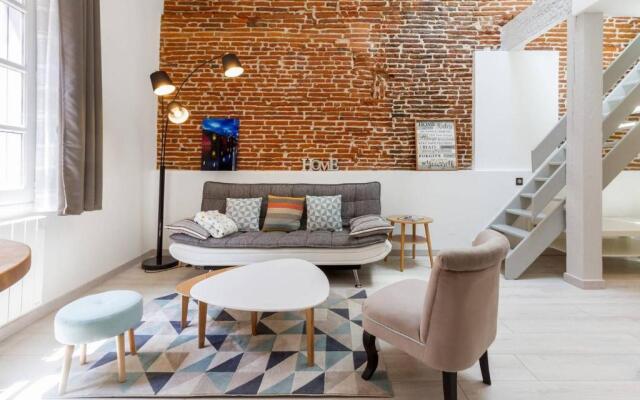 ❤️ Charmant appart ancien rénové place des Carmes