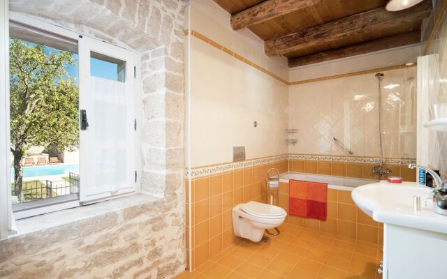 Enchanting villa with beautiful stone architecture