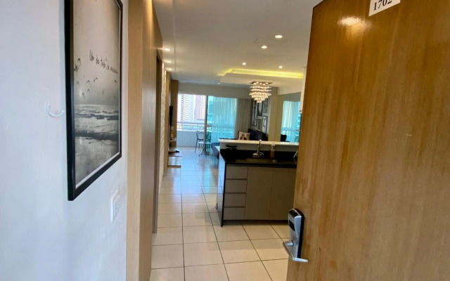 APARTAMENTO 17º Andar Beira Mar com 2 QUARTOS