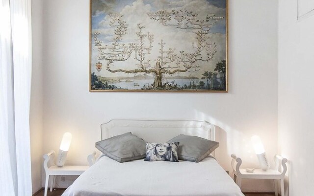 Rome an Aristocratic Apartment in Historic Palace Near the Piazza Navona