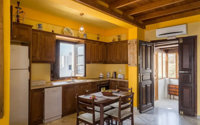 Traditional House in the Center of Santorini