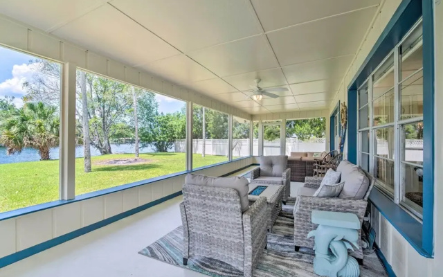Dock + Lanai: Riverview Homosassa Escape!