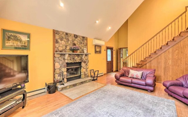 Fire Pit, Indoor Pool Access: Big Bass Lake Cabin