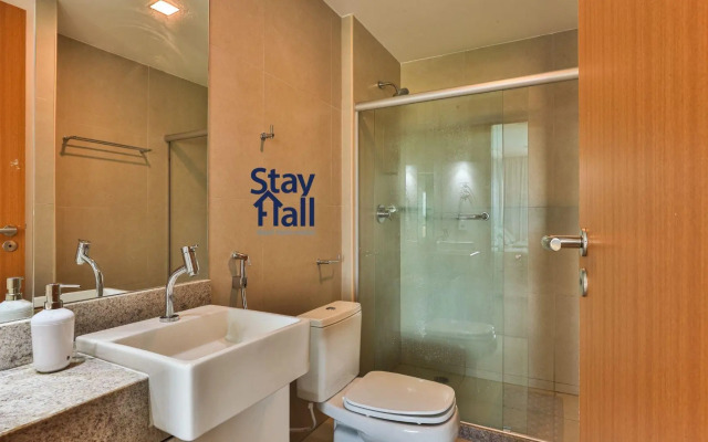 Apt 2QTS-Eco Resort-Condomínio Beira-Mar-SH036