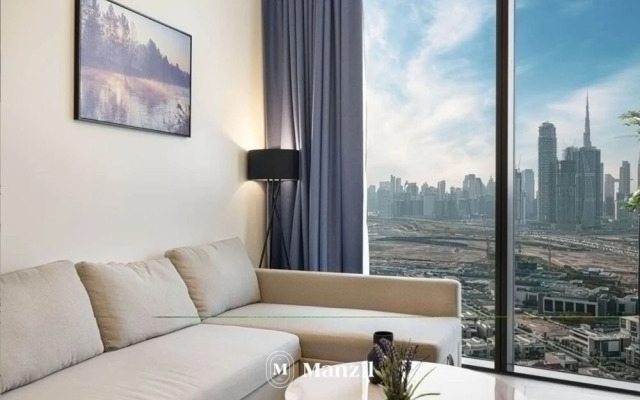 1BR Sobha Hartland Skyline Views Near Downtown