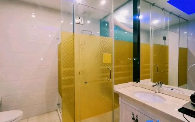 Guang'an style Holiday Hotel – Bathroom – Guang'an