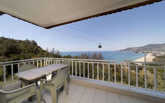 Lovely Flat With Sea and Nature View in Alanya