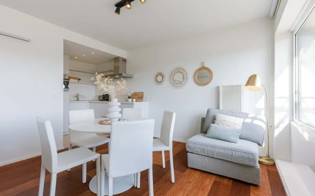 Bright Studio Just Steps From the Beach