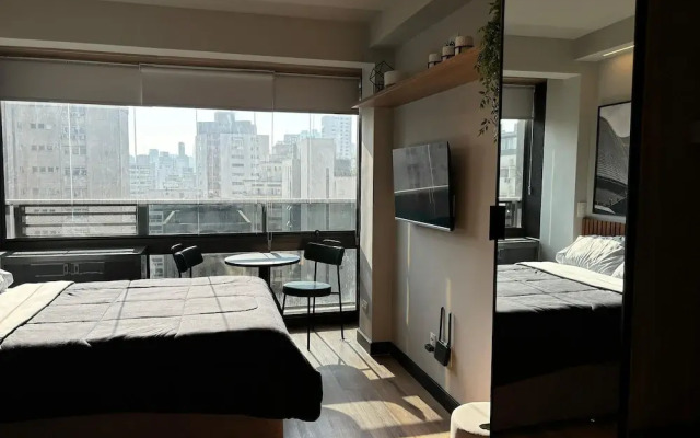 Studio na avenida 9 de julho