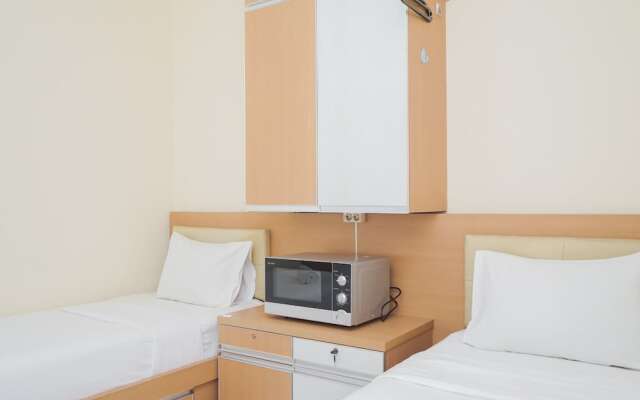 Minimalist Studio Room At Aeropolis Residence Apartment