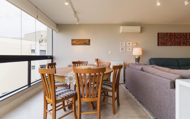 Apto c/piscina a 3min da praia dos Ingleses VIN204