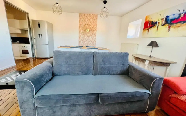 Appartement coeur centre-ville cosy et chaleureux rue Carnot