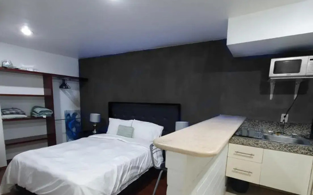 Super Suite con baño y cocina excelente ubicación