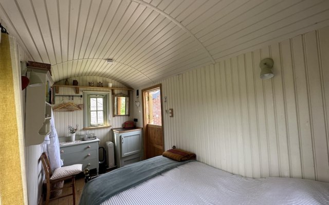 Shepherd's Hut in a Herefordshire Cider Orchard