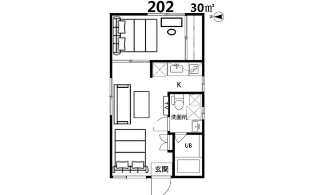 Shinjuku area Industria Wind apartment Walk 5min To Station