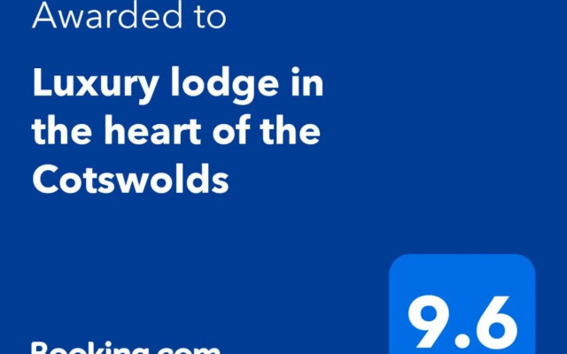 Luxury lodge in the heart of the Cotswolds