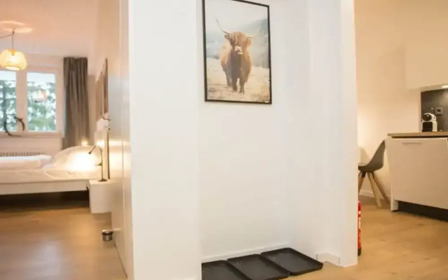 Ferienwohnung mit Balkon an der Piste