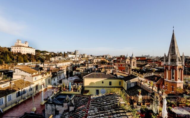 Your Rooftop Terrace at Spanish Steps