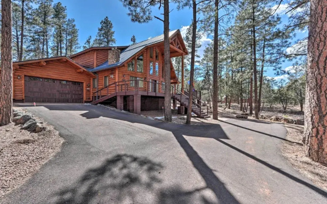 Home on 1 Acre w/ Wraparound Deck in Lakeside!