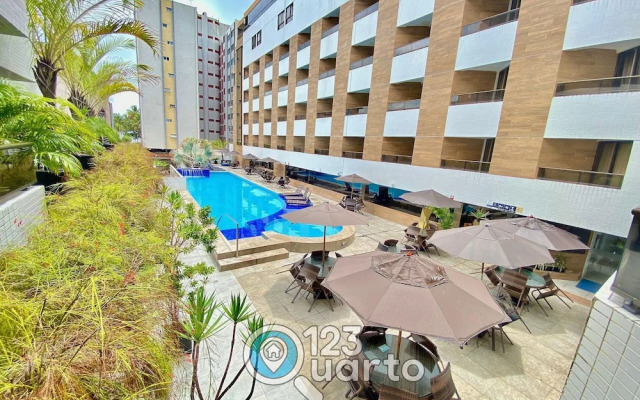 Gold Flat Cabo Branco by 123Quarto Hospedagem
