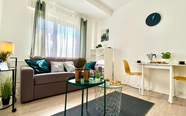 Studio Le café gourmand - Proche Gare - Coin tranquille