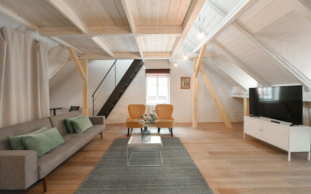 18Th Century Loft At Charles Bridge