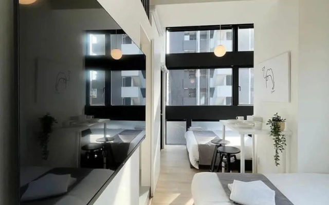 Newly open 1BR apt for 7ppl with loft and city scenic view – Guest Rooms – Hiroshima