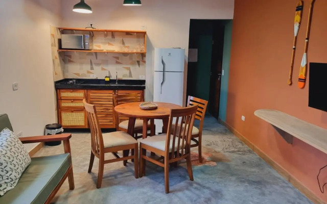 Pg2: Apto Na Frente Da Praia Com Cozinha E Garagem