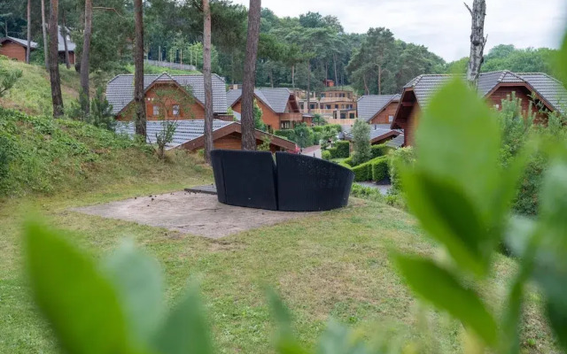Wooden Holiday Home with Microwave near Brunssummerheide