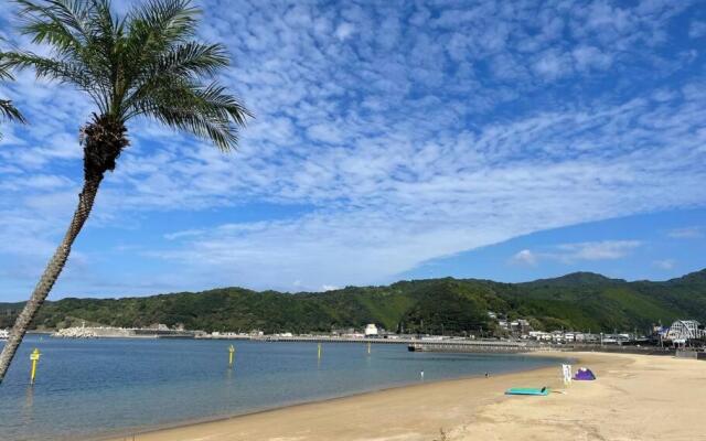 ビーチ徒歩１分のプライベート空間、民宿やまぐち